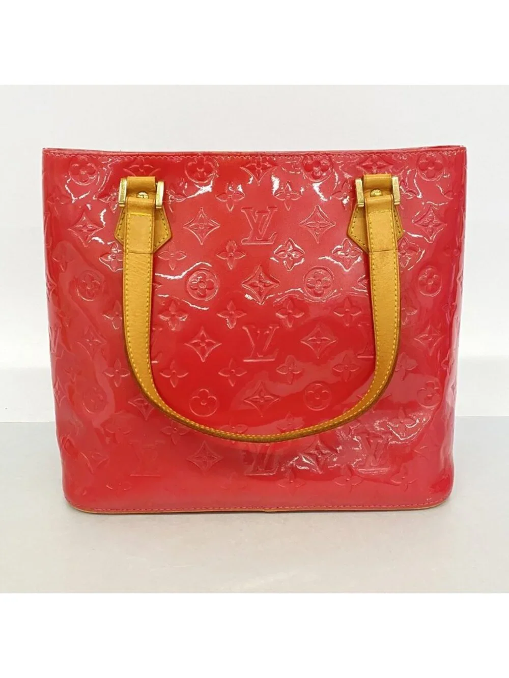 Louis Vuitton Tote Bag Vernis Houston Framboise